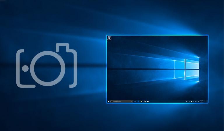 لقطات شاشة فى ويندوز 10