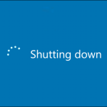 خيار Shut Down لا يؤدي لإغلاق الكمبيوتر