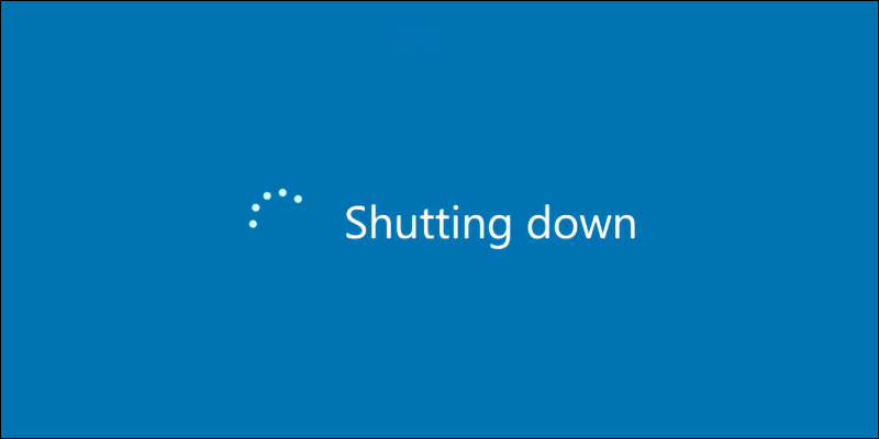 خيار Shut Down لا يؤدي لإغلاق الكمبيوتر