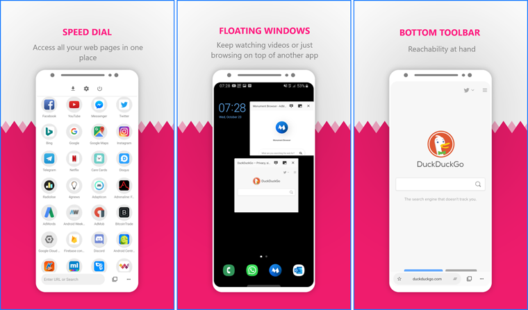 أسرع 5 متصفحات للأندرويد