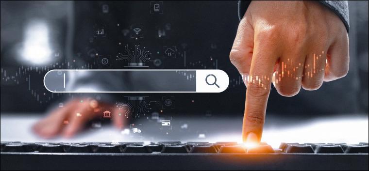 البحث في مواقع متعددة على الإنترنت