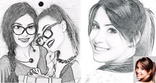 تحويل الصور الى رسم بالرصاص