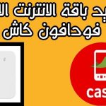 دفع فاتورة النت من فودافون كاش
